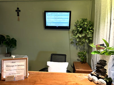 Magical Massage gallery: hot stone and spa amenities